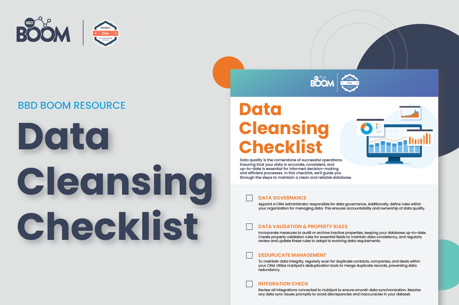 Hubspot Data Cleansing Checklist
